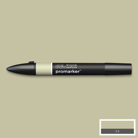 Pennarelli Winsor&Newton Promarker doppia punta fine-larga - khaki Y616 - 0203219